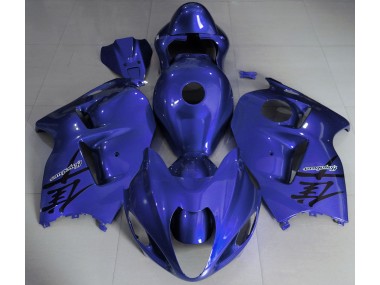 Glänzend Blau 1997-2007 Suzuki GSXR 1300 Motorrad Verkleidung
