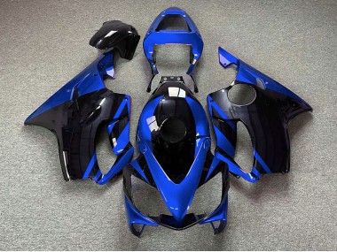 Glänzend Blau & Schwarz 2001-2003 Honda CBR600 F4i Motorrad Verkleidung