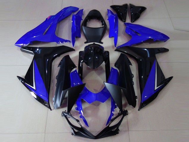 Glänzend Blau & Schwarz 2011-2024 Suzuki GSXR 600-750 Motorrad Verkleidung