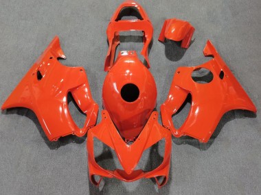 Glänzend Dunkelorange 2001-2003 Honda CBR600 F4i Motorrad Verkleidung