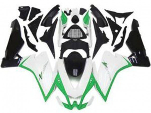 Glänzend Weiß & Grün 2010-2015 Aprilia RSV4 1000 Motorrad Verkleidung Glänzend Weiß & Grün 2010-2015 Aprilia RSV4 1000 Motorrad Verkleidung
