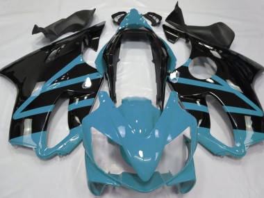 Glänzend Hellblau 2004-2007 Honda CBR600 F4i Motorrad Verkleidung