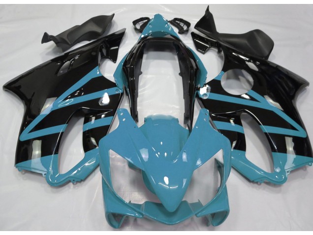Glänzend Hellblau 2004-2007 Honda CBR600 F4i Motorrad Verkleidung