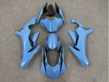 Glänzend Hellblau 2015-2019 Yamaha R1 Motorrad Verkleidung