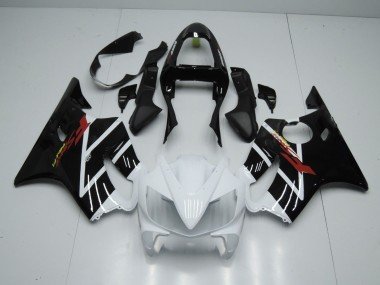 Glänzend Weiß & Schwarz 2001-2003 Honda CBR600 F4i Motorrad Verkleidung