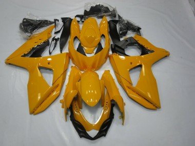 Glänzendes Gelb 2009-2016 Suzuki GSXR 1000 Motorrad Verkleidung