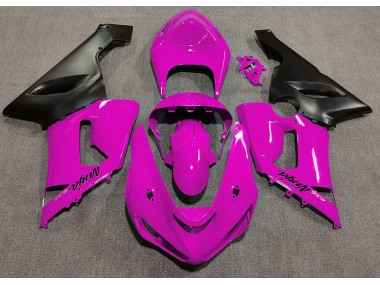 Glanzrosa 2005-2006 Kawasaki ZX6R Motorrad Verkleidung