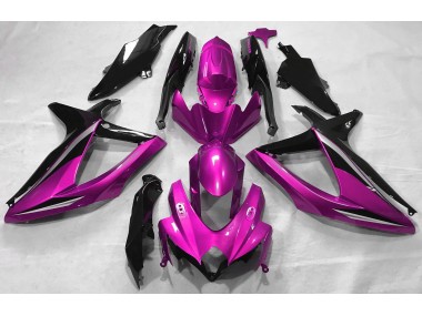Glanzrosa 2008-2010 Suzuki GSXR 600-750 Motorrad Verkleidung