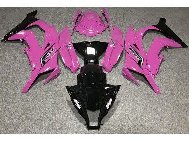 Glanzrosa & Logos 2011-2015 Kawasaki ZX10R Motorrad Verkleidung
