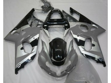 Grau-Silber OEM-Stil 2000-2002 Suzuki GSXR 1000 Motorrad Verkleidung