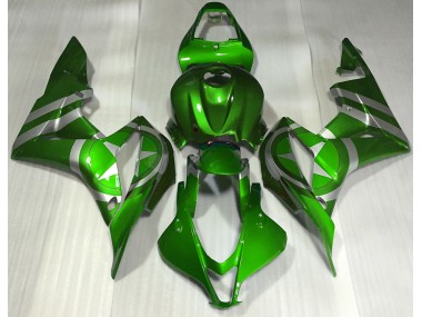 Grün Captain America 2007-2008 Honda CBR600RR Motorrad Verkleidung