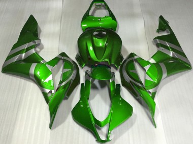 Grün Captain America 2007-2008 Honda CBR600RR Motorrad Verkleidung