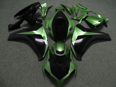 Grün Custom 2008-2011 Honda CBR1000RR Motorrad Verkleidung