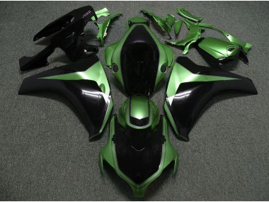 Grün Custom 2008-2011 Honda CBR1000RR Motorrad Verkleidung