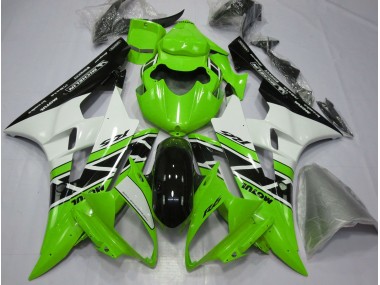 Grün OEM-Stil 2006-2007 Yamaha R6 Motorrad Verkleidung