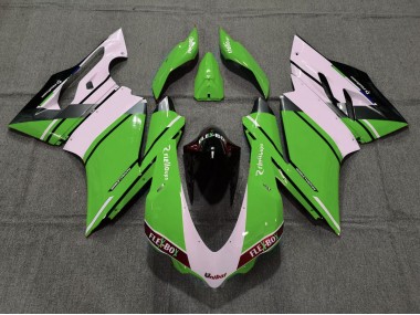 Grün OEM-Stil 2015-2017 Ducati 959 1299 Motorrad Verkleidung