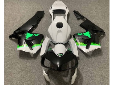 Grüne Spritzer 2003-2004 Honda CBR600RR Motorrad Verkleidung