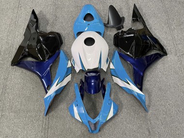 Hellblau & Weiß 2009-2012 Honda CBR600RR Motorrad Verkleidung