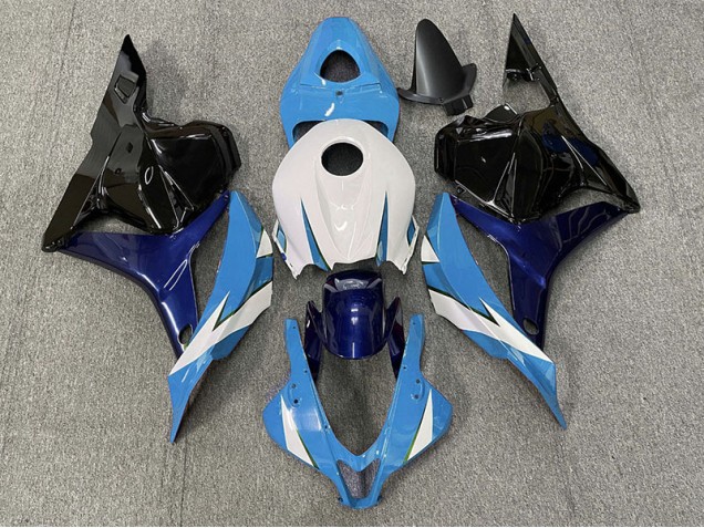 Hellblau & Weiß 2009-2012 Honda CBR600RR Motorrad Verkleidung