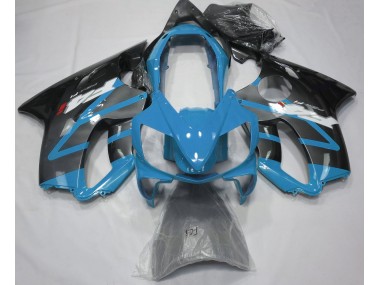 Hellblau & Grau Glänzend 2004-2007 Honda CBR600 F4i Motorrad Verkleidung