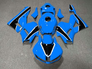 Hellblau & Schwarz Glänzend 2013-2023 Honda CBR600RR Motorrad Verkleidung