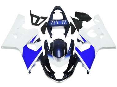 Helles Weiß & Blau 2004-2005 Suzuki GSXR 600-750 Motorrad Verkleidung