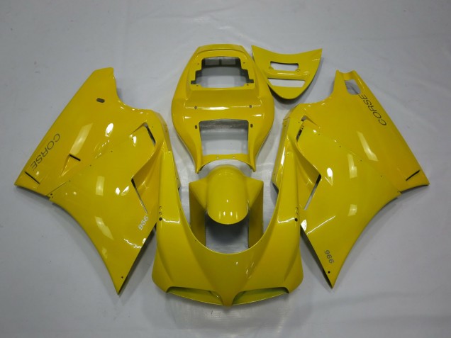Helles Gelb 1993-2005 Ducati 996 748 916 998 Motorrad Verkleidung