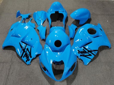 Himmelblau 1997-2007 Suzuki GSXR 1300 Motorrad Verkleidung