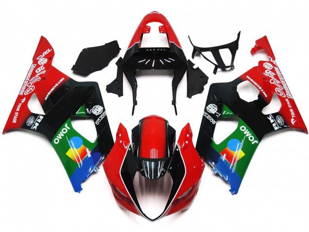 JOMO 2003-2004 Suzuki GSXR 1000 Motorrad Verkleidung JOMO 2003-2004 Suzuki GSXR 1000 Motorrad Verkleidung