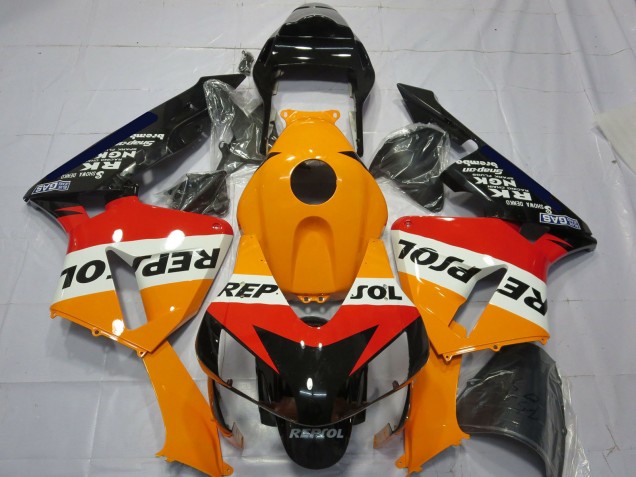 Klassisch Repsol 2003-2004 Honda CBR600RR Motorrad Verkleidung