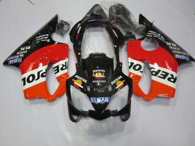 Klassisch Repsol 2004-2007 Honda CBR600 F4i Motorrad Verkleidung