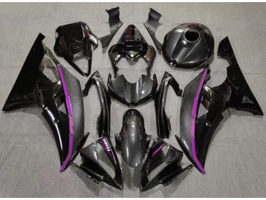 Kohlefaser & Pink 2008-2016 Yamaha R6 Motorrad Verkleidung