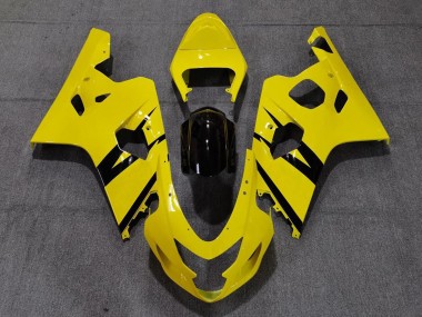 Leuchtend Gelb Glänzend Custom OEM Stil 2004-2005 Suzuki GSXR 600-750 Motorrad Verkleidung