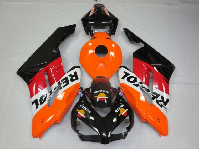Leuchtend Repsol 2004-2005 Honda CBR1000RR Motorrad Verkleidung