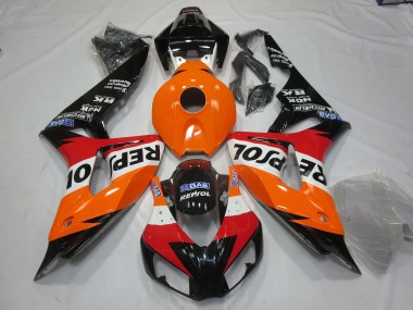 Leuchtend Repsol Stil 2006-2007 Honda CBR1000RR Motorrad Verkleidung
