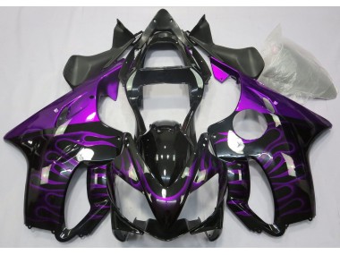 Lila Flamme 2001-2003 Honda CBR600 F4i Motorrad Verkleidung