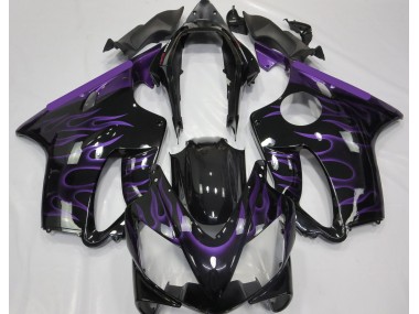 Lila Flamme 2004-2007 Honda CBR600 F4i Motorrad Verkleidung