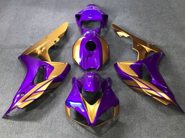 Lila-Gold 2006-2007 Honda CBR1000RR Motorrad Verkleidung