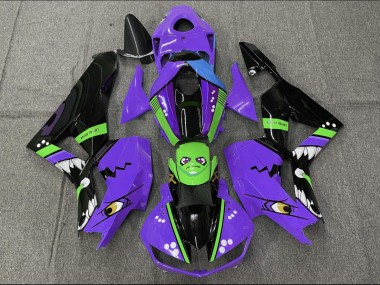 Lila Hai 2013-2023 Honda CBR600RR Motorrad Verkleidung