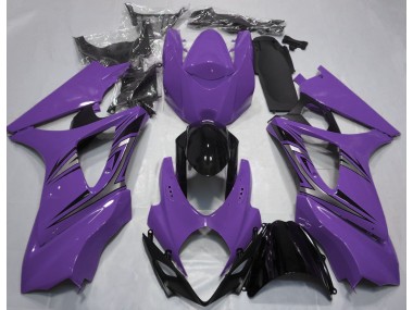 Lila-Stil OEM 2007-2008 Suzuki GSXR 1000 Motorrad Verkleidung