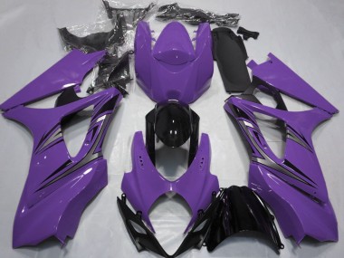 Lila-Stil OEM 2007-2008 Suzuki GSXR 1000 Motorrad Verkleidung
