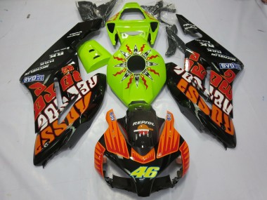 Limette Rossi 2004-2005 Honda CBR1000RR Motorrad Verkleidung