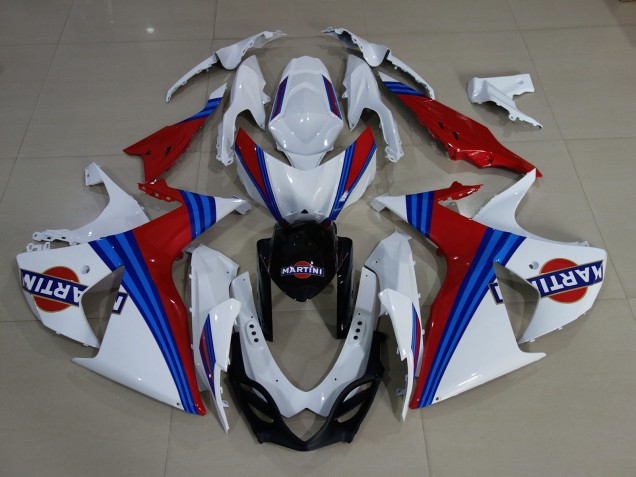 Martini Custom 2009-2016 Suzuki GSXR 1000 Motorrad Verkleidung
