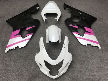 Matt Weiß & Rosa 2004-2005 Suzuki GSXR 600-750 Motorrad Verkleidung
