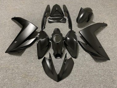 Matt Schwarz 2015-2018 Yamaha R3 Motorrad Verkleidung