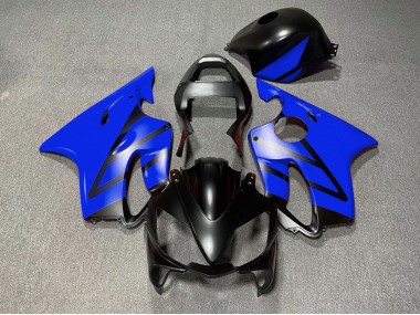 Matt Schwarz & Blau 2001-2003 Honda CBR600 F4i Motorrad Verkleidung