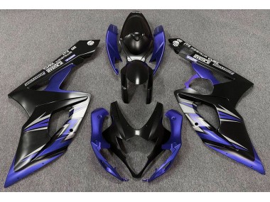 Matt Schwarz & Blau 2005-2006 Suzuki GSXR 1000 Motorrad Verkleidung