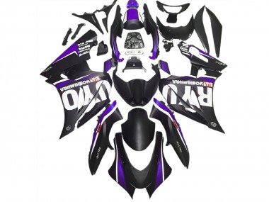 Matt Schwarz & Lila 2017-2023 Suzuki GSXR 1000 Motorrad Verkleidung