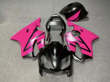 Matt Schwarz & Pink 2001-2003 Honda CBR600 F4i Motorrad Verkleidung