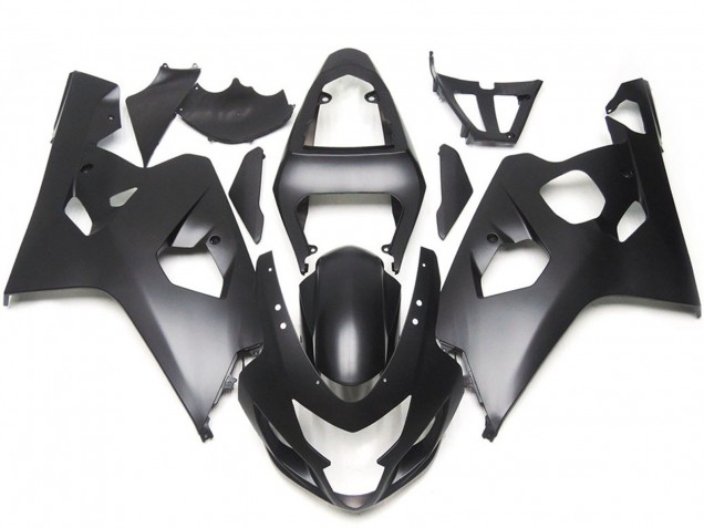 Matt Schwarzer Stil 2004-2005 Suzuki GSXR 600-750 Motorrad Verkleidung Matt Schwarzer Stil 2004-2005 Suzuki GSXR 600-750 Motorrad Verkleidung